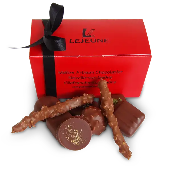 Ballotin chocolat lait - Pâtisserie Lejeune