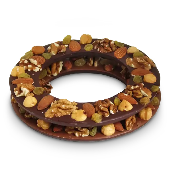 Anneaxu chocolat noir et lait - Pâtisserie Lejeune