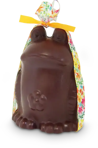 Moulage grenouille chocolat noir - Pâtisserie Lejeune