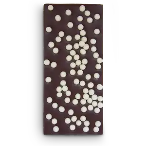 Tablette chocolat noir et billes de chocolat blanc - Pâtisserie Lejeune