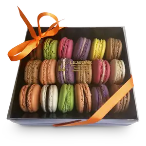 Coffret de 18 macarons - Pâtisserie Lejeune
