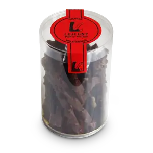 Orangettes enrobées chocolat noir - Pâtisserie Lejeune