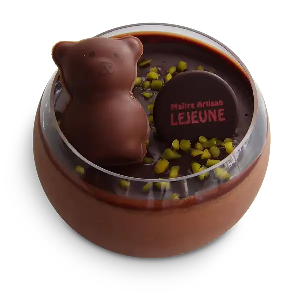 Verrine Chokopistache - Pâtisserie Lejeune