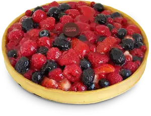 Tarte aux fruits rouges artisanale Pâtisserie Lejeune