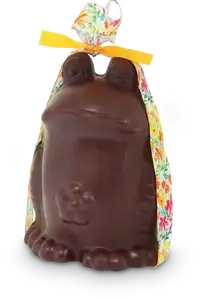 Moulage grenouille chocolat noir - Pâtisserie Lejeune