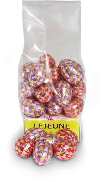 Oeuf pralinés chocolat noir - Pâtisserie Lejeune